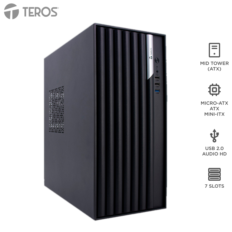 CASE STD ATX TE1036 250W BK