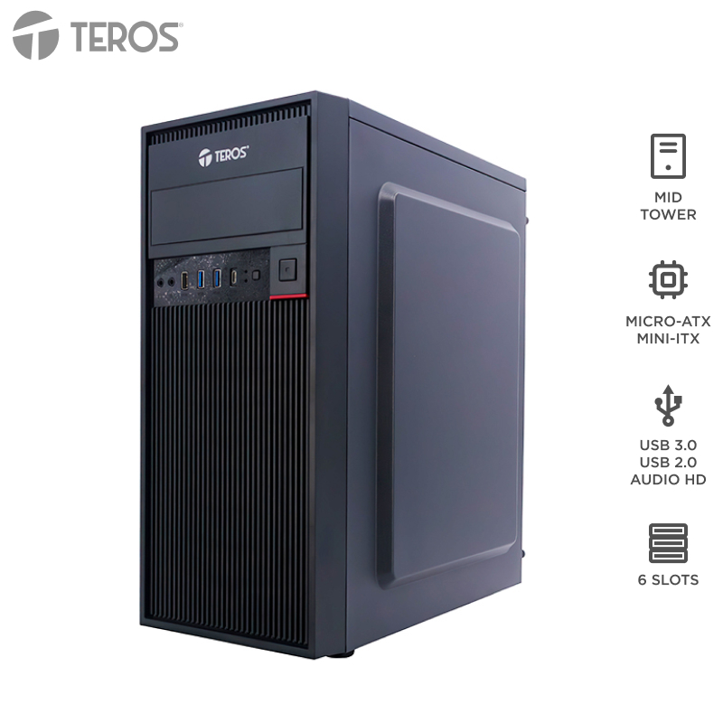 CASE MICRO ATX 450W TE1319G