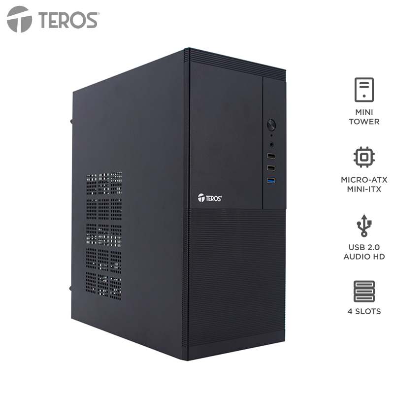 CASE STD MICRO ATX 250W TE1033
