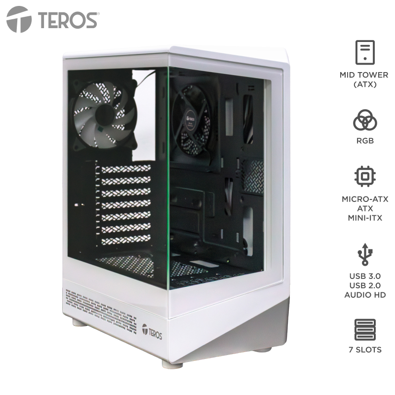 CASE GM ATX TE1322 WHITE