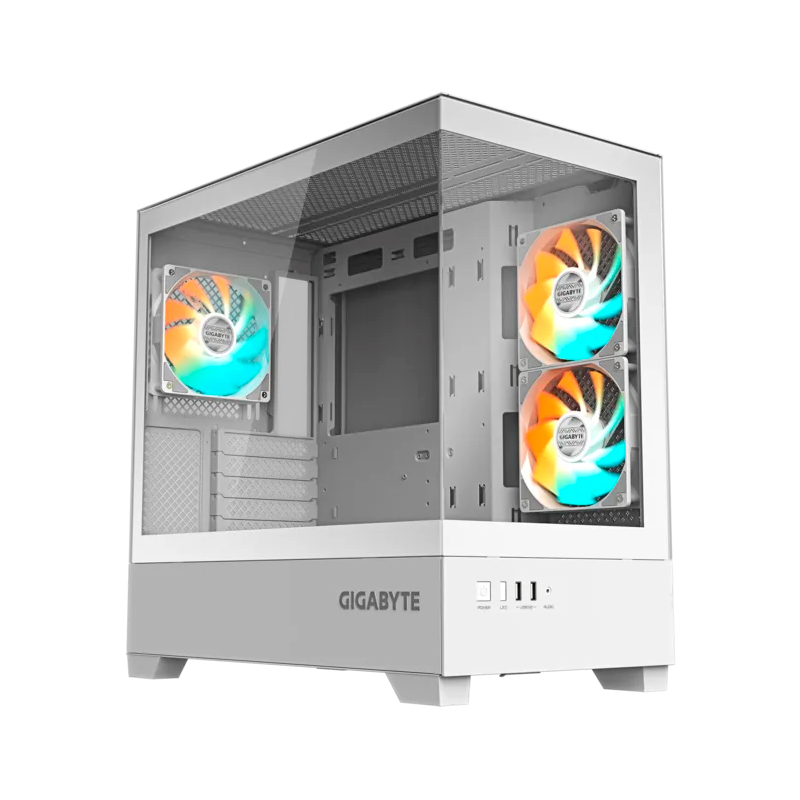 CS GB C201P M-ATX ARGB WHITE