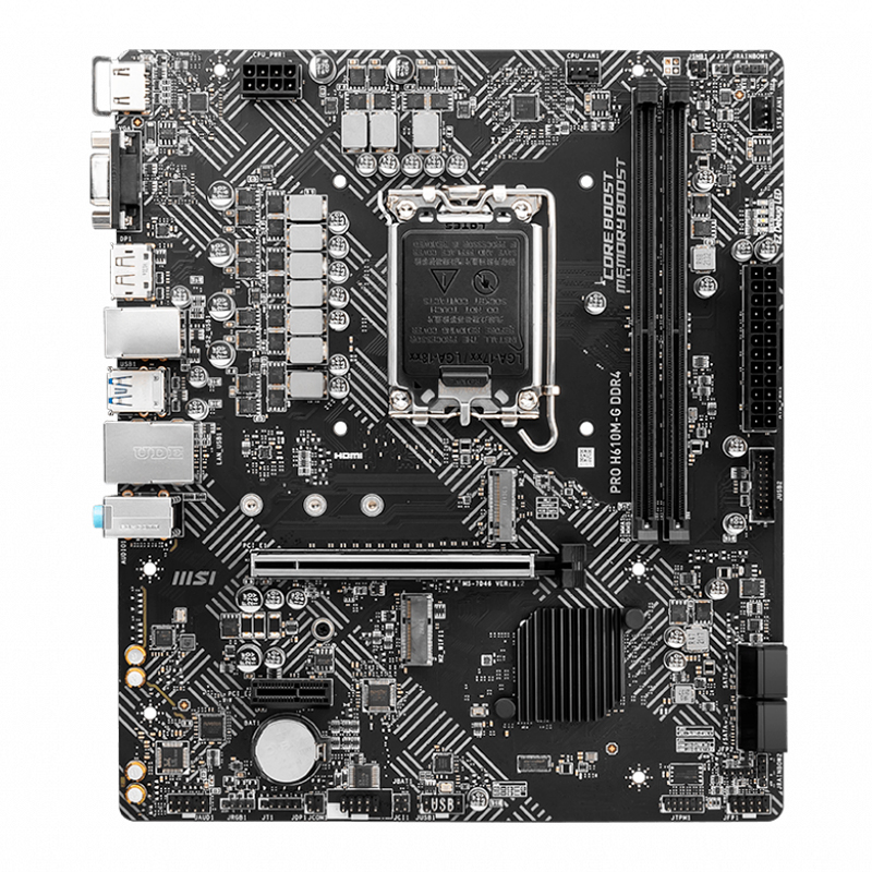 MB MS PRO H610M-G S/V/L DDR4