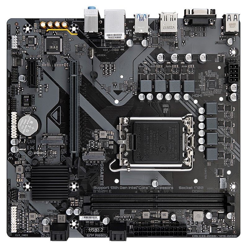 MB GB B760M E S/V/L DDR5