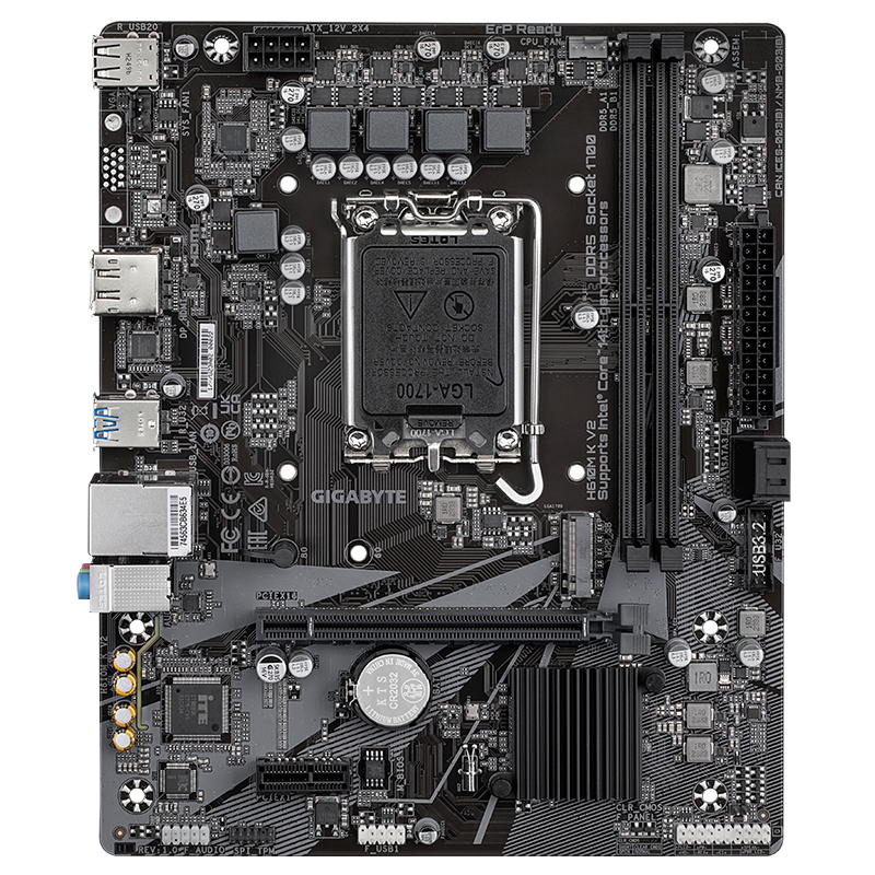 MB GB H610M K V2 S/V/L DDR5