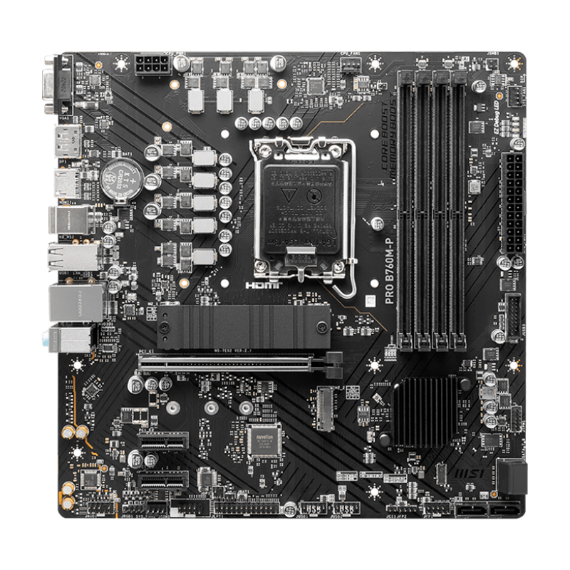 MB MS PRO B760M-P SVL DDR5