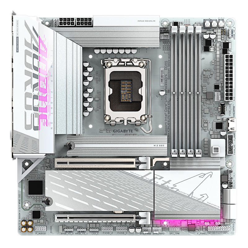 MB GB B860M A ELT WF6E ICE DR5