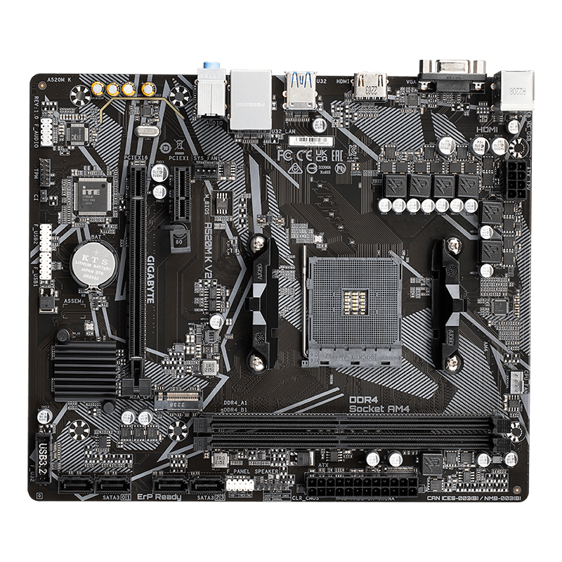 MB GB A520M K AM4 S/V/L DDR4