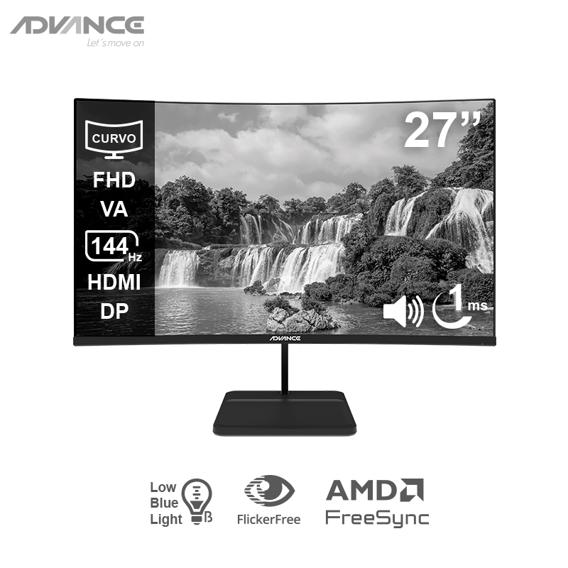 MON ADV 27\'' FHD 144HZ 1MS CV