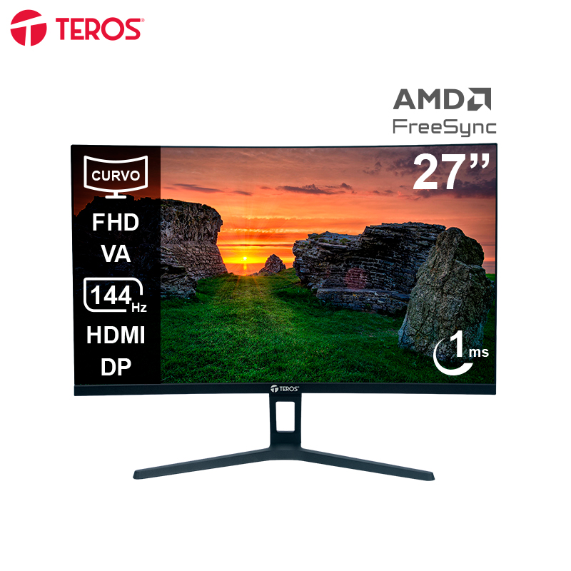 MON TE 27\'' FHD 144HZ 1MS CV
