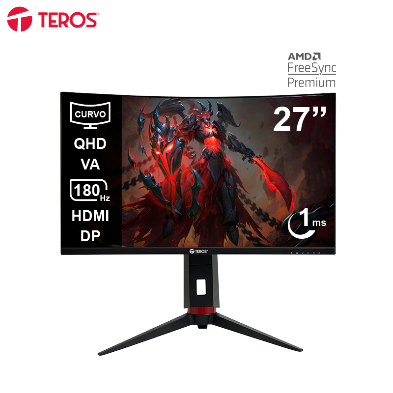 MON TE 27\'' FHD 180HZ 1MS CV