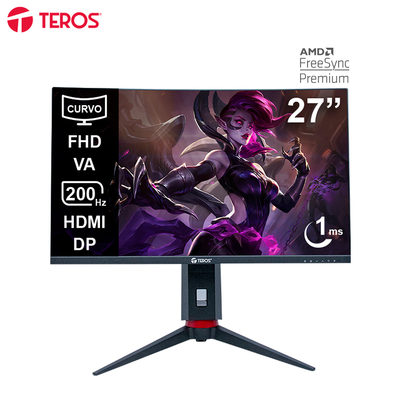 MON TE 27\'' FHD 200HZ 1MS CV