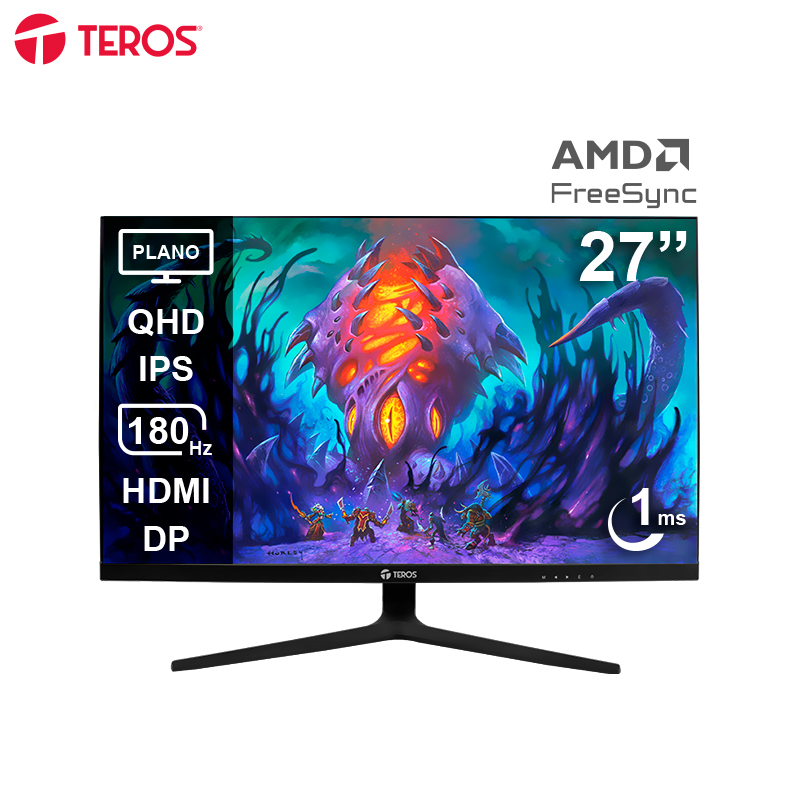 MON TE 27\'' QHD 180HZ 1MS FT