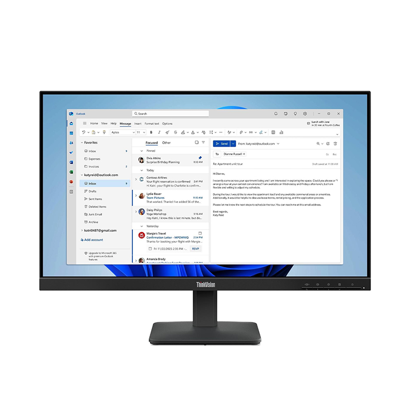 MON LEN 23.8 S24-4E VGA/HDMI