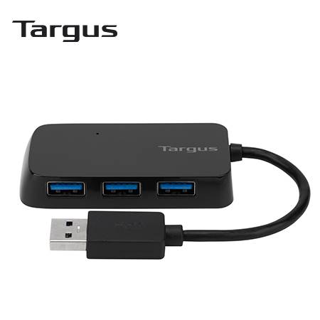 HUB USB TARGUS 4 PORT USB-A 3.0 BLACK