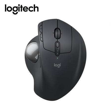 MOUSE LOGITECH MX ERGO S ADVANCED TRACKBALL WIRELESS BOLT/BLUETOOTH USB-C BLACK