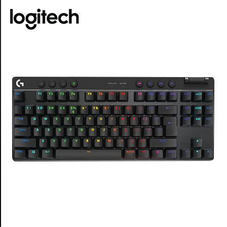 TECLADO LOGITECH PRO X TKL LIGHTSPEED USB BLACK
