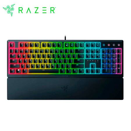 TECLADO RAZER ORNATA V3 MECHA-MEMBRANE LOW PROFILE 10 ZONAS SP CHROMA BLACK
