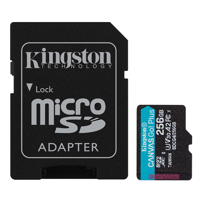 MICROSD KT CANVAS GO PLUS 256G