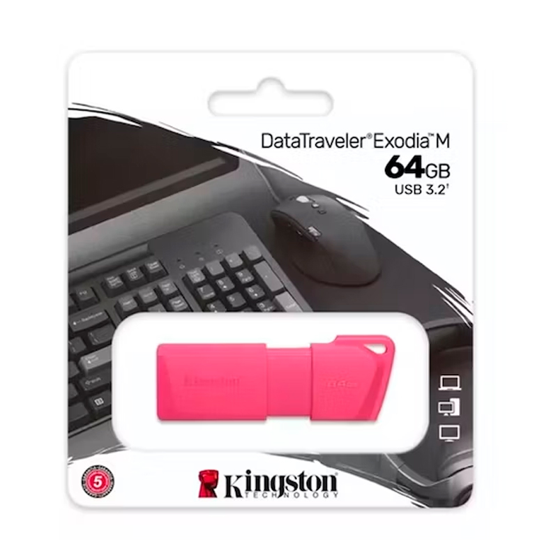 USB DTXM 64GB NEON PINK