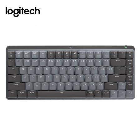TECLADO LOGITECH MX MECHANICAL MINI WIRELESS/BT ILUMINATED BLACK SP
