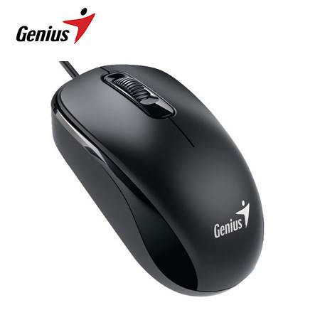 MOUSE GENIUS DX-110 USB OPTICO 1000 DPI BLACK (PN 31010116100)
