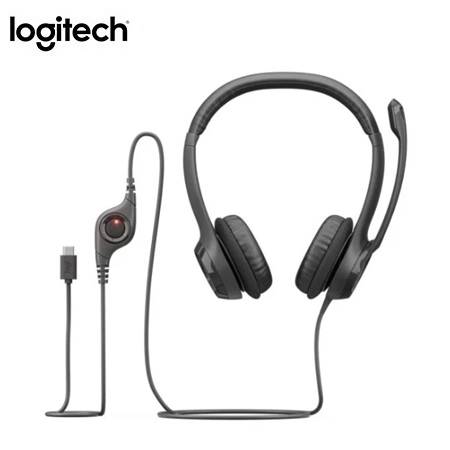 AUDIFONO C/MICROF. LOGITECH H390 USB-C NOISE CANCELLING MIDNIGHT BLACK