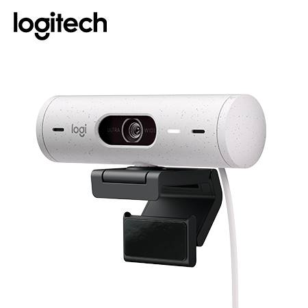 CAMARA LOGITECH BRIO 500 FHD 1080P USB-C WHITE