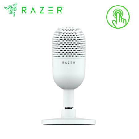 MICROFONO RAZER SEIREN V3 MINI USB STREAMING SUPERCARDIOIDE C/N SENSOR TOUCH SILENT MERCURY