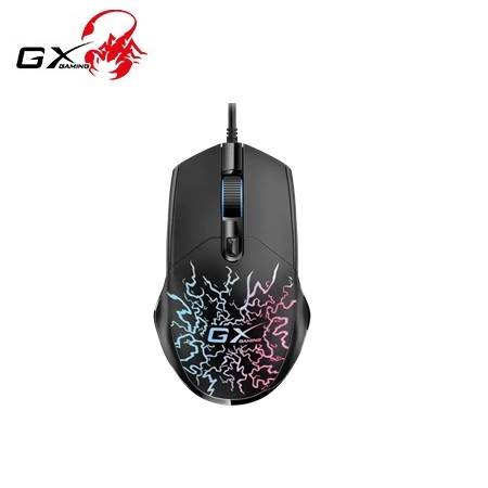 MOUSE GENIUS GX SCORPION M300 2400 DPI 4-BOT RGB CRACK BLACK