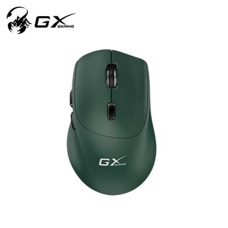 MOUSE GENIUS GX DUAL WIRELESS/BT SCORPION M8100 AI COPILOT 3200 DPI 6-BOT ARMY GREEN