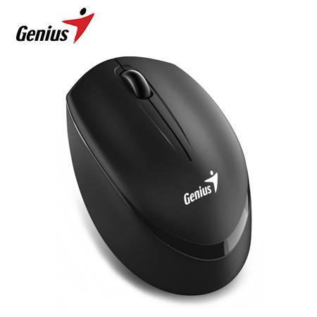 MOUSE GENIUS WIRELESS NX-7009 BLUEEYE ERGONOMICO BLACK