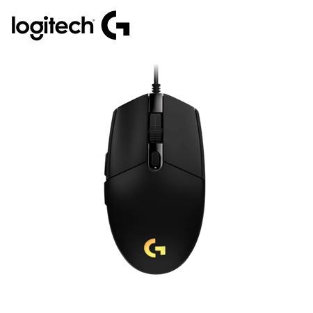 MOUSE LOGITECH G203 LIGHTSYNC OPTICAL 8000 DPI RGB BLACK