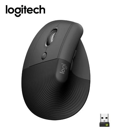 MOUSE LOGITECH LIFT VERTICAL ERGONOMIC ZURDO WIRELESS/BT BLACK