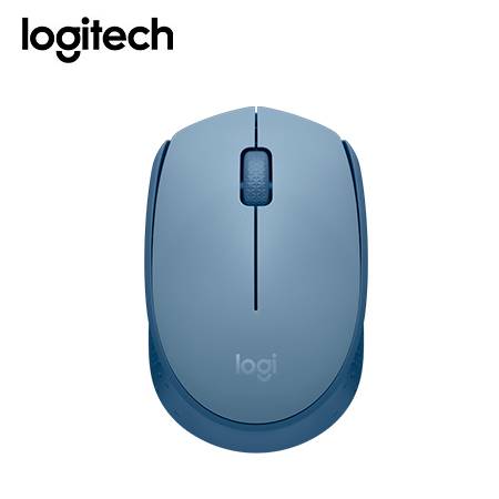 MOUSE LOGITECH M170 WIRELESS BLUE GRAY