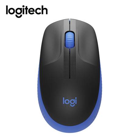 MOUSE LOGITECH M190 WIRELESS FULL-SIZE BLUE