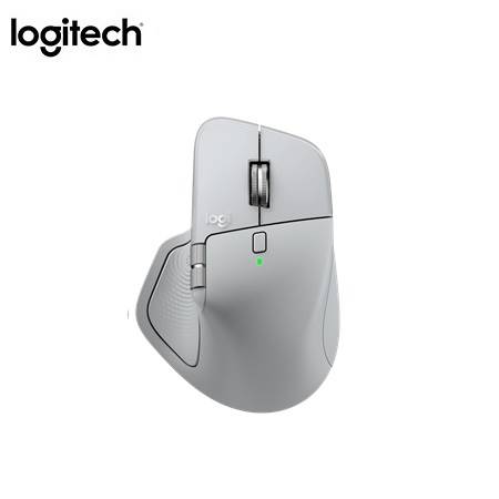 MOUSE LOGITECH MX MASTER 4 WIRELESS CON USB-C / BLUETOOTH / 8K DPI PALE GREY