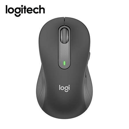 MOUSE LOGITECH SIGNATURE M650 SILENT LARGE LEFT WIRELESS/BLUETOOTH BLACK