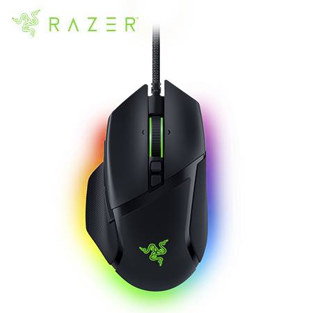 MOUSE RAZER BASILISK V3 26K DPI SWITCH OPTICO 70M 11 ZONAS CHROMA BLACK