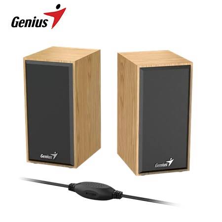 PARLANTE GENIUS SP-HF180 6W USB POWER PINE WOOD