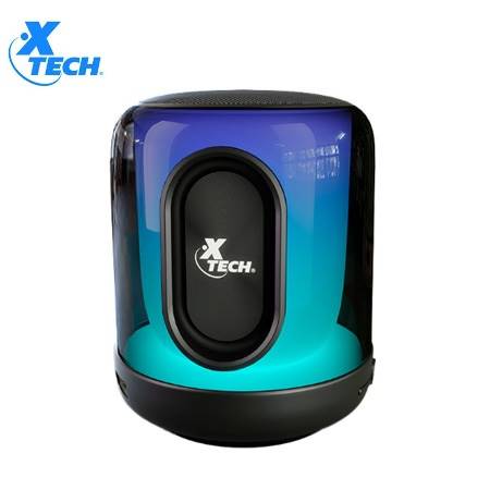 PARLANTE XTECH BEATWAVE TWS BLUETOOTH / USB / 3.5 MM 15H LED 5W BLACK