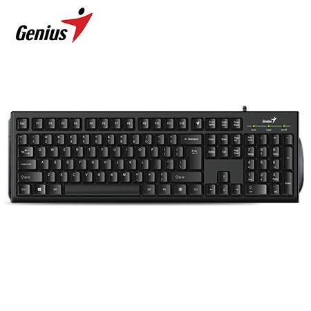TECLADO GENIUS SMART KB-100 AI COPILOT USB SP BLACK