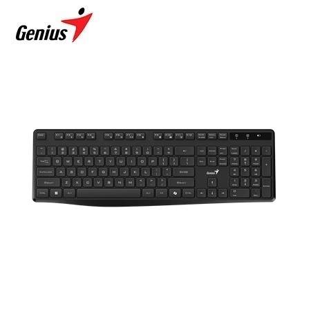 TECLADO GENIUS WIRELESS KB-7200 AI COPILOT SILENT MULTIMEDIA USB SP BLACK