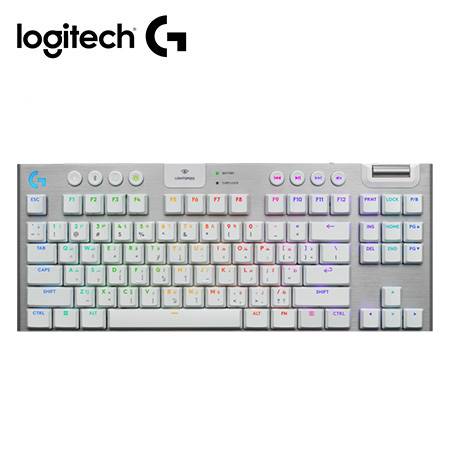 TECLADO LOGITECH G915 X TKL LIGHTSPEED/ BT LIGHTSYNC RGB / KEYCONTROL WHITE