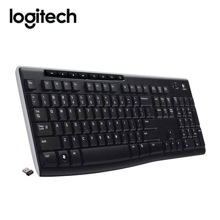 TECLADO LOGITECH K270 WIRELESS UNIFYING USB SP BLACK