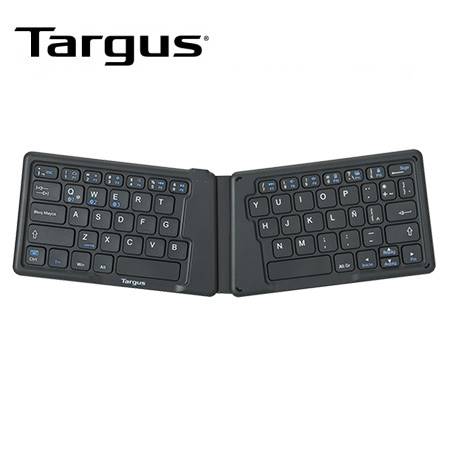 TECLADO TARGUS AKF003 MULTI-DISPOSITIVO ANTIMICROBIAL PLEGABLE BT SP BLACK