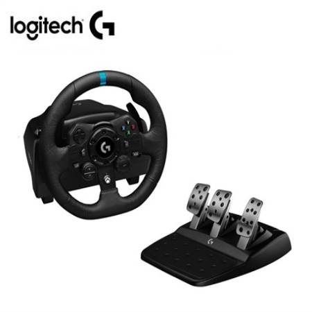 TIMON C/PEDAL LOGITECH G923 RACING WHEEL PARA PC/XB USB TRUEFORCE BLACK