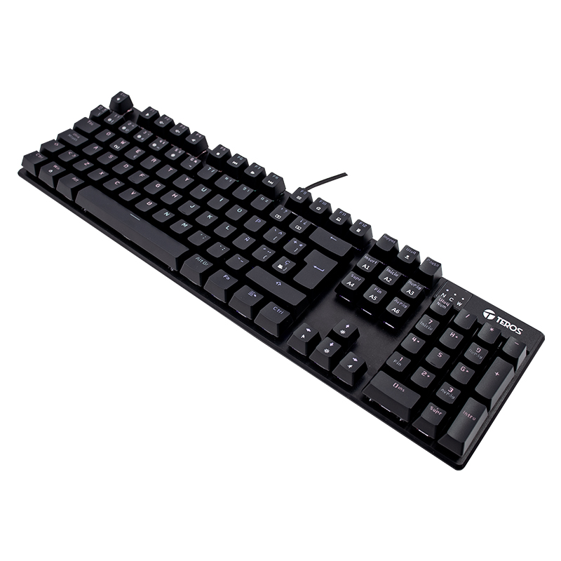 TECLADO GAMER USB TE4068 BK