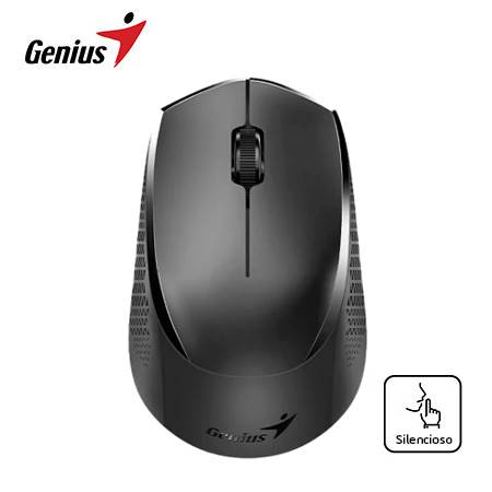 MOUSE GENIUS DUAL WIRELESS/BT NX-8000S BT BLUEEYE SILENT ERGONOMICO BLACK