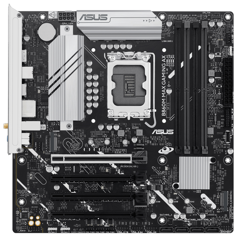 MB AS B860M MAX GAMING AX DDR5