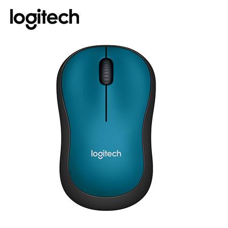 MOUSE LOGITECH M185 WIRELESS BLUE